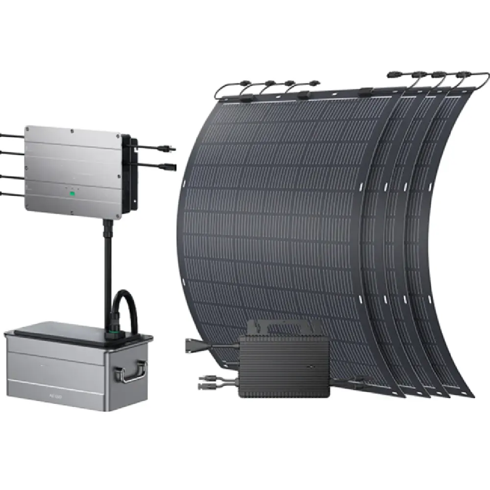 Inverter cerdas lengkap baterai surya hibrid 24v 48v Sun-12k-sg04lp3-eu sistem tenaga surya Off-grid untuk mobil balkon port Pv mobil