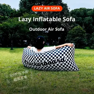 Canapé gonflable d'extérieur, lit de plage inclinable portable pour influenceurs, tissu Oxford [En stock, livraison rapide] - Product Image 3