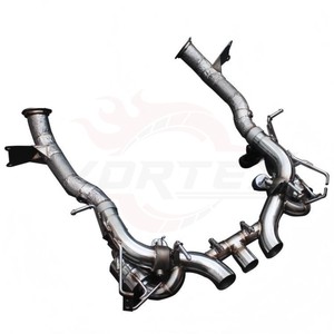 Sistema de Escape con Válvulas Vortex SS304, Escudo Térmico y Downpipes para Ferrari 458 Italia Spider 4.5L V8, Ajuste Directo, Alto Rendimiento - Product Image 5