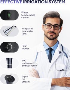 Kit de limpiador de oídos eléctrico seguro Herramienta de eliminación de <span class=keywords><strong>cera</strong></span> de oído efectiva <span class=keywords><strong>para</strong></span> adultos y niños Kit completo de riego de oídos - Product Image 4