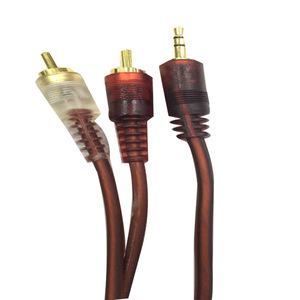 1.5m 3.5M To Dual Rca Audio <b>Cable</b> Aux Adapter <b>For</b> <b>Computer</b> Speaker Audio Connection - Product Image 3