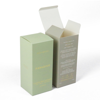 Bougie personnalisée carton pliable Boîte en papier avec verrouillage automatique Crash Boîtes à rebours bas