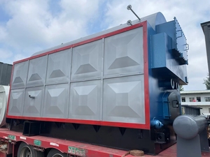 Caldaia a Vapore Industriale Orizzontale DZH a Tubi d'Acqua, Combustibile a Biomassa, Bassa Pressione, Capacità 1-6 Tonnellate/ora, Risparmio Energetico per la Lavorazione del Riso - Product Image 6