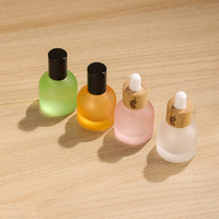 Luxuriöse 10ml Roll-on Deodorant Flasche mit Natürlichem Bambusdeckel Nachfüllbarer Glasbehälter für Ätherische Öle und Hautpflege-Serum