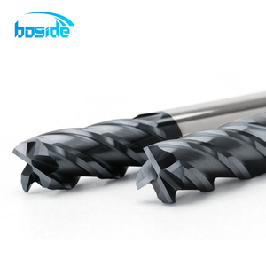 Hrc45/55/60/65 giá bán buôn tùy chỉnh 4-Slot frase End Mill vonfram rắn phẳng vuông End Mill hợp kim cứng phay Cutter - Product Image 2