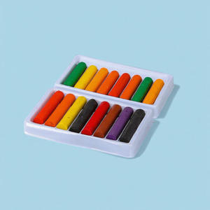 新着8/12/24ネオン色丸型オイルパステルセット非毒性クレヨン洗濯可能卸売 - Product Image 6