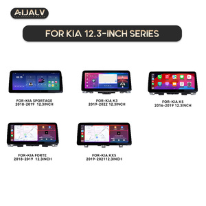 Autoradio 12,3 pouces pour tableau de bord de KIA <span class=keywords><strong>K5</strong></span> 2016-2019 LHD, navigation GPS, lecteur audio RGB, multimédia, façade pour garniture DVD - Product Image 4