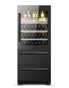 Combinación de bodega y bebidas Cajón Divisor Frutas Leche <span class=keywords><strong>Soda</strong></span> Bebidas Sin niebla Mejor refrigerador de vino - Product Image 2