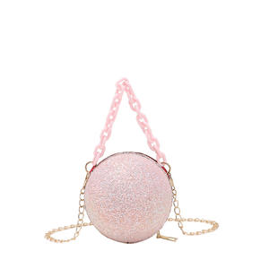 2023 Mode Mädchen Geldbörsen Günstige Mode Luxus Frauen Party Hochzeit Handtaschen Diamant Runde Taschen - Product Image 6