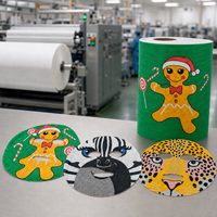 Masques faciaux à motifs animaliers en tissu non tissé résistant pour formes personnalisées, formules hydratantes et éclaircissantes