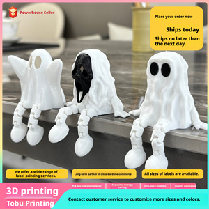 Modèle de scène miniature articulé populaire, imprimé en 3D, personnalisable, pour décoration de fête d'Halloween, de carnaval ou d'art moderne - Product Image 1