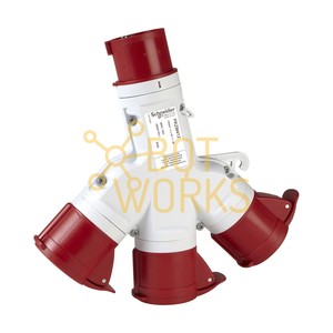 Adattatore AC 230V a 4 Prese in Plastica IP44 PKZM712 - Nuovo - Product Image 1