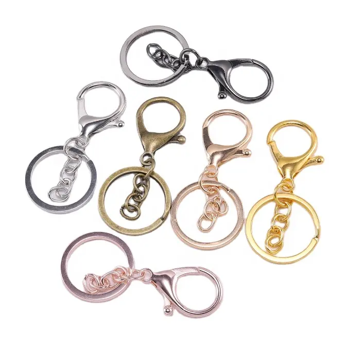 High Quality And Affordable Lobster Clasp Kit Keychain Multifunctional Toy Hook Metal DIY Jewelry