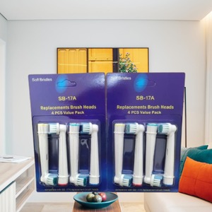 Têtes de brosse à dents électriques OEM personnalisées, têtes de rechange pour brosse à dents, têtes de brosse à dents avec capuchon anti-poussière - Product Image 6