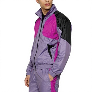 Custom 2-Piece Pleated Nylon Breathable Running Suit UV Light Reflective Windbreaker Tracksuit <b>Zip</b> <b>Up</b> <b>jacket</b> for men Shorts Set - Product Image 3