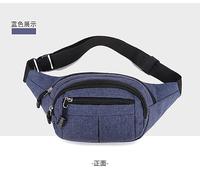 Nueva Bolsa Cruzada Unisex de Tela Oxford con 4 Cierres, Estilo Vintage para Negocios y Aire Libre - Diseño Nuevo y Económico, Porta Teléfono y Dinero
