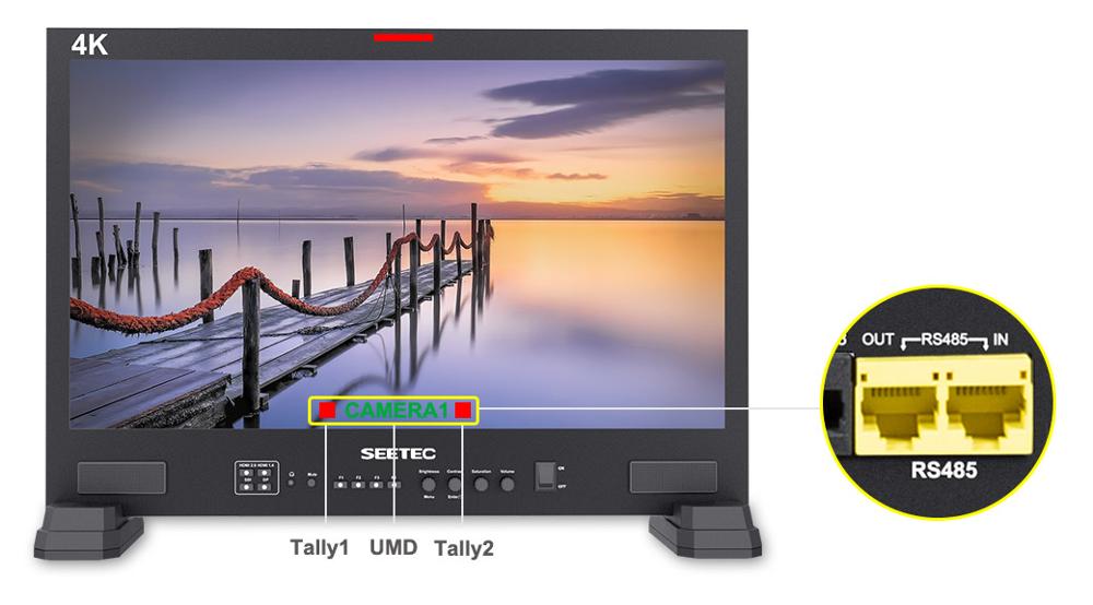 Seetec Lut215 21.5インチ フル3D LUT ブロードキャストスタジオ
