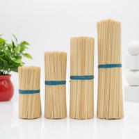 Brochettes coréennes en bambou biodégradables et écologiques, polies, lisses, résistantes à la chaleur, jetables, pour grillades, cuisson et fêtes en plein air