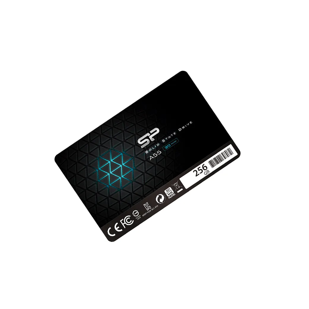 SP Silicon Power 128G \ 256G \ 512 GO \ 1 TO SSD 3D NAND A55 Cache SLC Performances SATA III 2.5 "7mm Disque SSD Interne