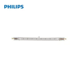 मूल फिलिप्स Plusline एल 1000W R7s 230V 1CT/10 बड़े साधन-वोल्टेज रैखिक दीपक देने सफेद हलोजन प्रकाश