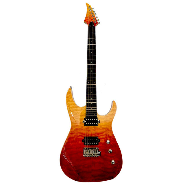 High Quality 6-String Electric Guitar with 22 Frets American Alder Wood Body Maple Neck & Rosewood Fingerboard