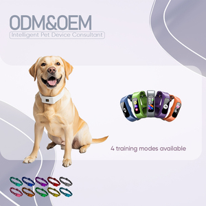 Nuevo dispositivo de entrenamiento automático inteligente <span class=keywords><strong>Collar</strong></span> de perro antiladridos impermeable de modo múltiple de larga distancia para comportamiento y entrenamiento - Product Image 1