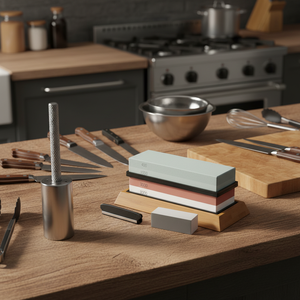 Pierre <span class=keywords><strong>à</strong></span> aiguiser les couteaux de cuisine, pierre <span class=keywords><strong>à</strong></span> aiguiser naturelle, combinaison d'aiguisage <span class=keywords><strong>à</strong></span> l'<span class=keywords><strong>eau</strong></span> - Product Image 5