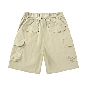 Pantaloncini Cargo Midi da uomo <span class=keywords><strong>Bermuda</strong></span> 2024 estivi in vita elastica rapida e asciutta <span class=keywords><strong>pantaloni</strong></span> <span class=keywords><strong>corti</strong></span> da allenamento in Nylon Casual Cool - Product Image 6