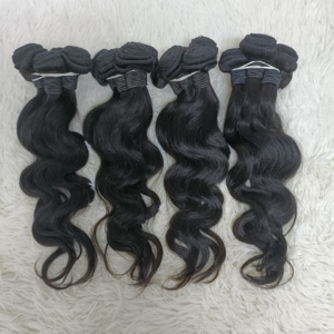 Promoción: $5.45 Paquetes de Extensiones de Cabello Humano 100% Remy 9A de 16 Pulgadas con Ondas Suaves, Color Negro y 1BT30, Envío Rápido, Venta al por Mayor - Product Image 4