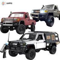 Mn82 Mn82pro Mn 82s Toyoto Lc79 4x4 RC Camionnette Tout-Terrain Télécommandée avec Lumières et Détails Réalistes MTS