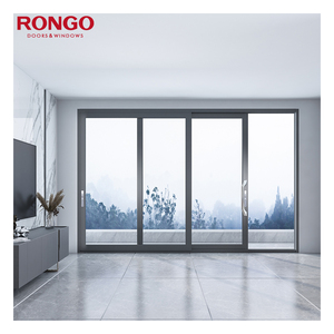 Chất lượng cao phá vỡ nhiệt nhôm cửa sổ trượt ban công kính cho căn hộ và biệt thự được cung cấp bởi cửa trượt kính Trung Quốc - Product Image 1