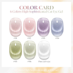 Miss Gooey Hema Gratis Cat kuku mata kucing pemoles Gel pabrik OEM/ODM Set kustom logo merek Uv Cat kuku Gel perlengkapan Salon - Product Image 2