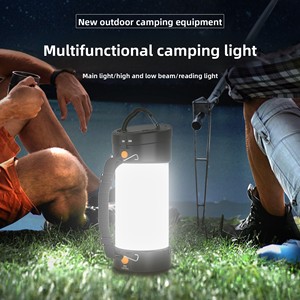 Lámpara LED para Acampar al Aire Libre, Linterna Recargable con Control de Rotación de Botones para Glamping - Product Image 3