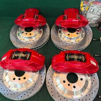 Kit d'étriers de frein électriques intégrés de précision pour Brembo F55 avant 6 pistons et arrière 4 pistons 395x36mm pour BMW X4 G02 F98 X3 G01 F97