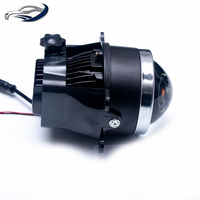Projecteur de feux antibrouillard LED pour voiture, 3 pouces, tricolore, double faisceau, 3000-6000K, 12V, 70W, IP67, étanche, pour Honda, Toyota, Nissan