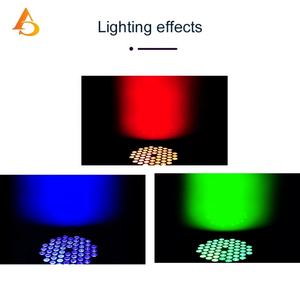 Luz LED Par RGB 3 en 1 de 54x3w para Iluminación de Escenarios y Eventos - Product Image 3