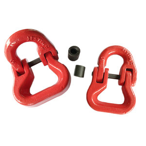 G80合金ウェブスリングチェーン接続リンクハンマーロックコーティング仕上げ箱入り - Product Image 6