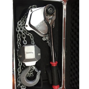 6 tấn 9 tấn 12 tấn Hợp kim nhôm Hướng dẫn sử dụng chuỗi khối Palăng tay hoạt động đòn bẩy Hộp số điều kiện mới cho khách sạn trang trại ngành công nghiệp - Product Image 5