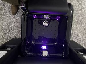 Sillón de Pedicura Moderno de PU Ajustable para Salón de Belleza, con Masaje Eléctrico, Funciones de Spa de Lujo, USB, Drenaje Automático sin Tuberías, 7 Colores - Product Image 5