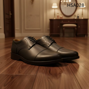 ZYF, <span class=keywords><strong>Zapatos</strong></span> <span class=keywords><strong>de</strong></span> Cuero para Hombre con Cordones, Diseño <span class=keywords><strong>de</strong></span> Doble Articulación, Punta Redonda, Antiolor para Viajes <span class=keywords><strong>de</strong></span> Negocios, <span class=keywords><strong>Zapatos</strong></span> <span class=keywords><strong>de</strong></span> Uniforme Hua Singh HSA028 - Product Image 6