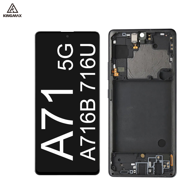 6.7" Original AMOLED Display for Samsung A71 5G Display A716B A716U LCD Touch Screen A716 OLED Display Digitizer With Frame