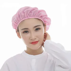 HZM-23051 эластичная шляпа шеф-повара, кухонная шляпа для приготовления пищи, сетка для волос, регулируемая сетчатая шляпа