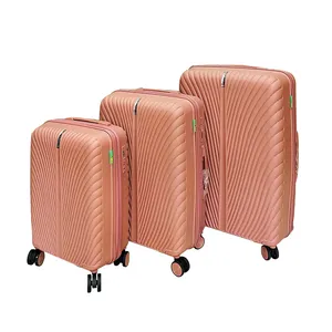 high quality Luggage bag, airplane trolley case smart suitcase PP travel luggage