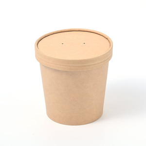 Bol alimentaire en papier imprimé sur mesure / Bol en papier écologique et durable / Bol à <span class=keywords><strong>poke</strong></span> jetable - Product Image 2