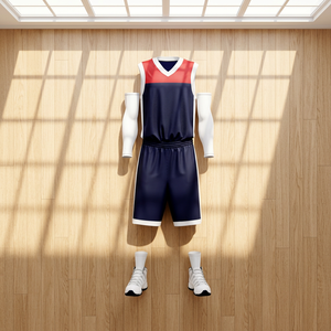 Uniforme de Baloncesto Personalizado Hecho en Pakistán, Camiseta y Pantalones Cortos para Equipo, Sublimación con Absorción de Humedad, Malla de Secado Rápido - Product Image 2