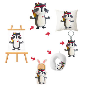 Jouets <span class=keywords><strong>de</strong></span> peluche <span class=keywords><strong>de</strong></span> <span class=keywords><strong>sirène</strong></span> unisexe personnalisés un PC tissu en peluche doux PP coton remplissage style mignon fonction amusante cadeaux <span class=keywords><strong>de</strong></span> bébé - Product Image 3