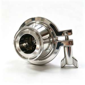 วาล์วกันกลับแบบ Tri Clamp ขนาด 1.5 นิ้ว 38.1 มม. ทำจากสแตนเลส 316L สำหรับอุตสาหกรรมอาหาร เครื่องดื่ม และยา - Product Image 4