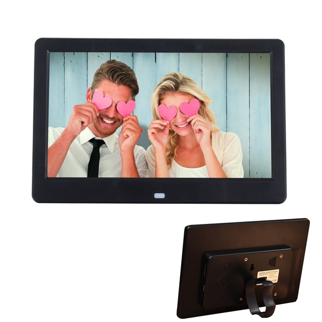 Wholesale 10.1 Inch 1024*600 ABS Send Pictures to Digital Photo Frames Electronic Picture Frame for Family Gift