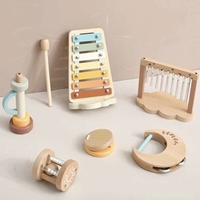 Best Seller Eco Wooden Orff Musical Set Xylophone Wind Chime for Toddler Home & Kindergarten Learning