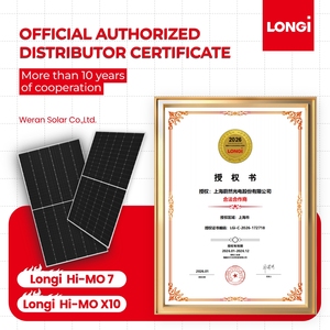 Paneles <span class=keywords><strong>Solares</strong></span> LONGi HIMO7 HIMO X10 600W 615W 620W 640W 645W 650W 655W CE TUV para <span class=keywords><strong>Electricidad</strong></span> Doméstica, Placa de Alta Eficiencia - Product Image 1
